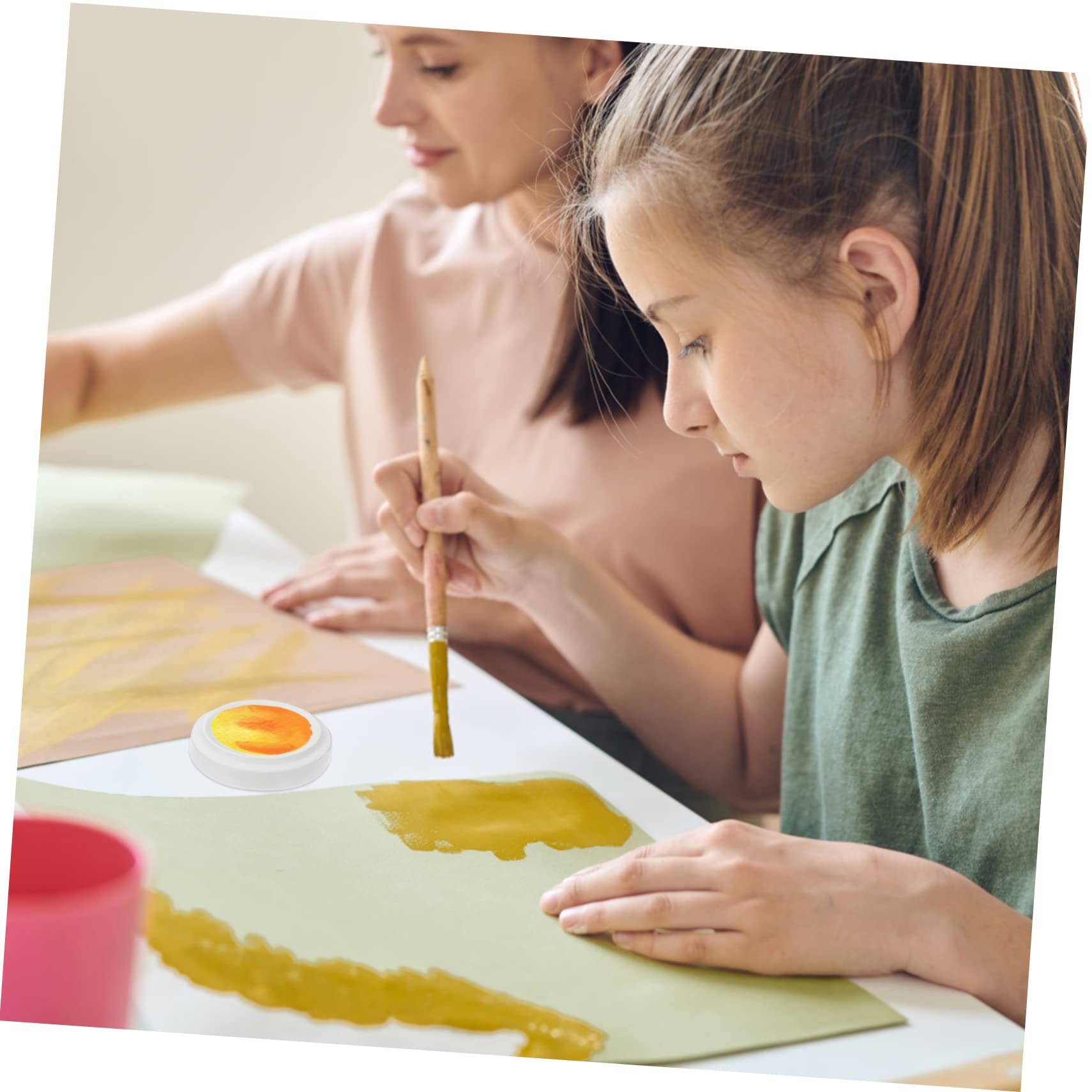 Anneome Aquarellpalette Mehrschichtpaletten Zeichenpaletten Tintenkasten Farbmalwerkzeug Malpaletten Für Täglichen Gebrauch Kalligrafie