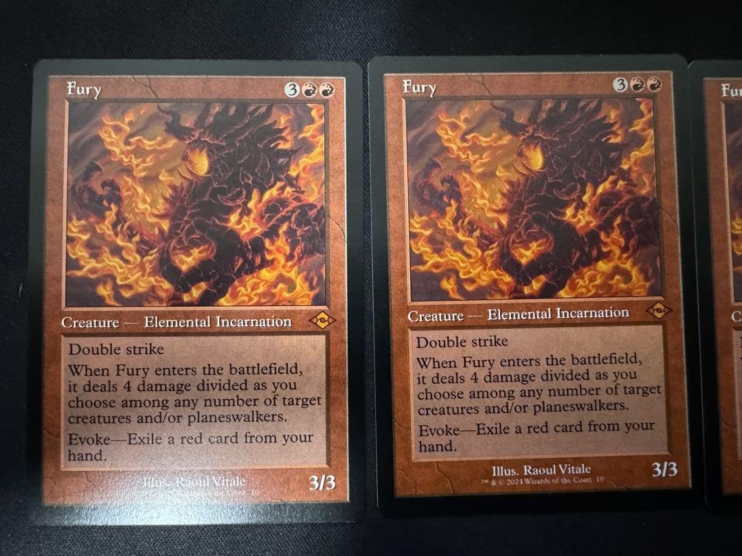 マジック：ザ・ギャザリング - MTG  激情　Fury  英語　4枚セット Amazon.co.jp: MTG 旧枠 激情Fury 英語版4枚セット : Toys & Games