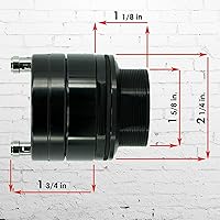 Vista 7 de Audiotek ATW460BK 1" 600W Car Pro Audio Heavy Duty Titanium Super Tweeter