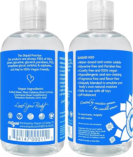 Vista 11 de Lubricante natural Sliquid H2O Original, 4.2 onzas, 894147000012, 1, 1