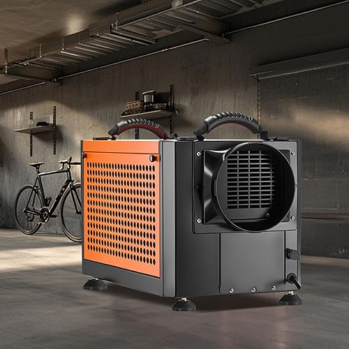 Miniatura 8 de VEVOR Deshumidificador comercial de 70 pintas con bomba, deshumidificadores portátiles de espacio de rastreo para sótano industrial,