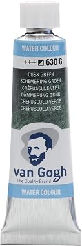 Van Gogh Watercolor Paint, 10ml Tube, Dusk Green 630
