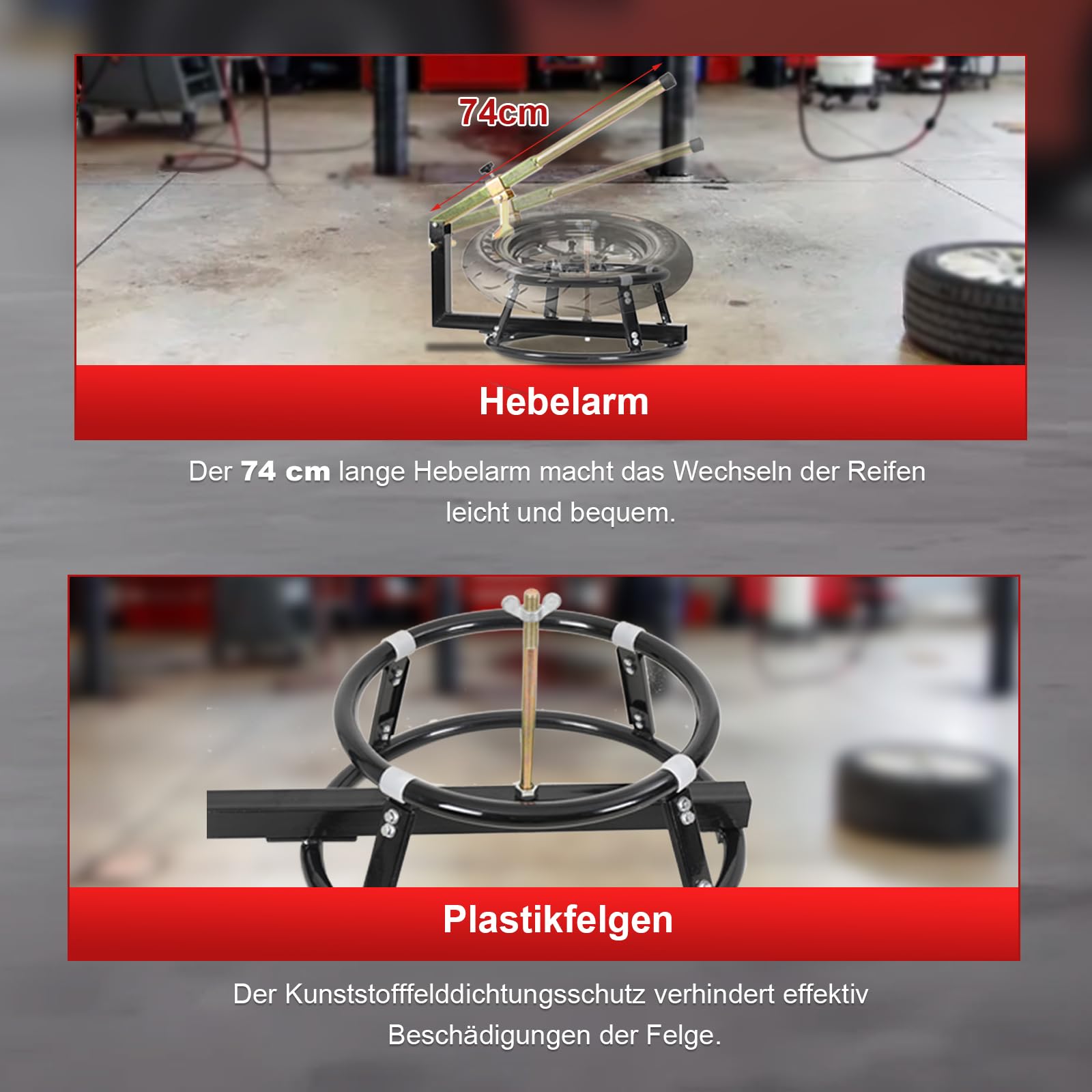 Motorrad Reifenmontage für Felgen 16"-21", Reifenmontiergerät Reifenmontagegerät für Motorradreifen, Reifenwechsler Reifenmontage Werkzeu Montagegerät für schnellen Reifenwechsel & Demontage