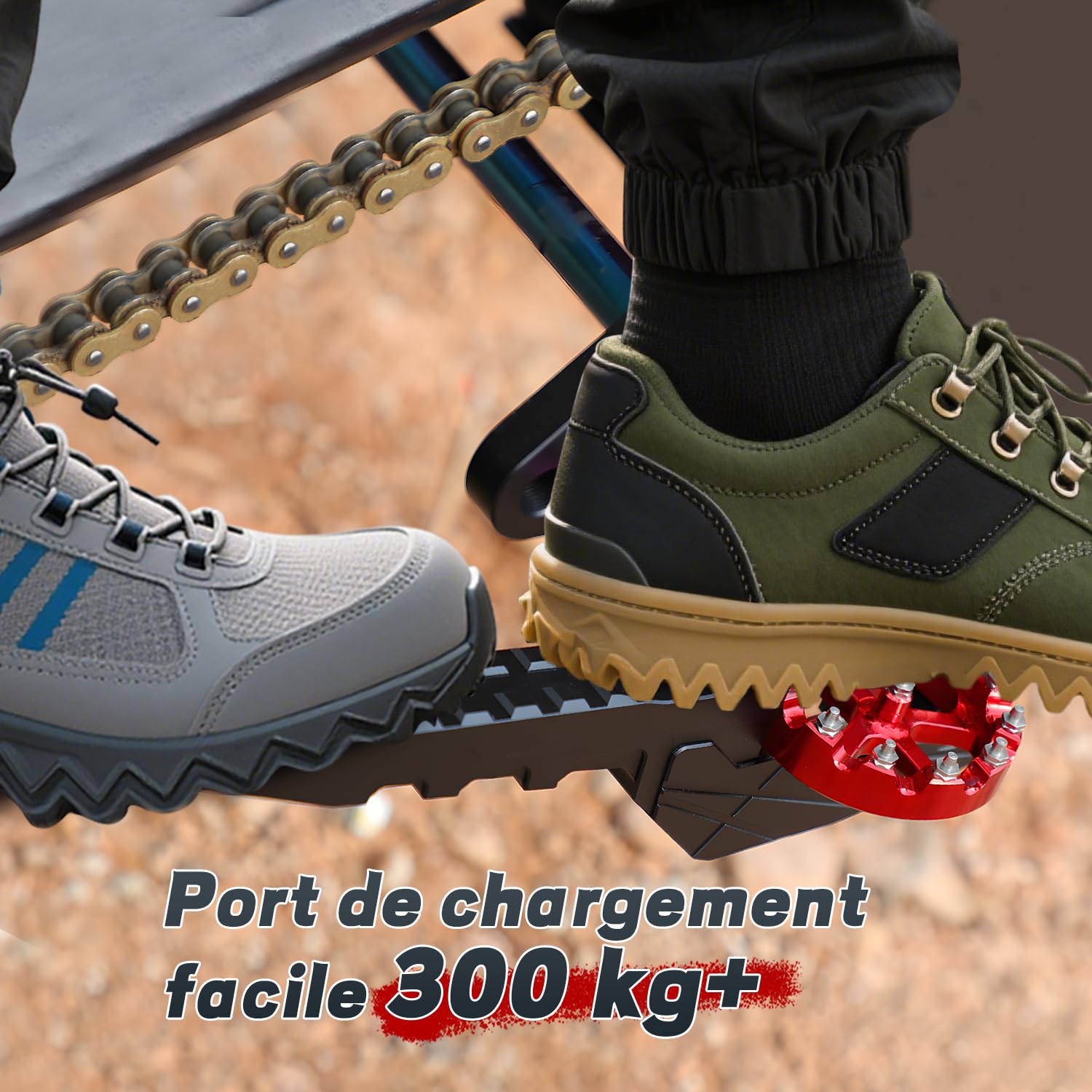 Repose Pieds Moto Cale Pied Moto Passager Universel pour Motocross Enduro | repose pied Passager, cale pied arriere, Usage Enduro Moto Cross, Universel pour YZ EXC XC FE WR CRF RMZ Surron Talaria