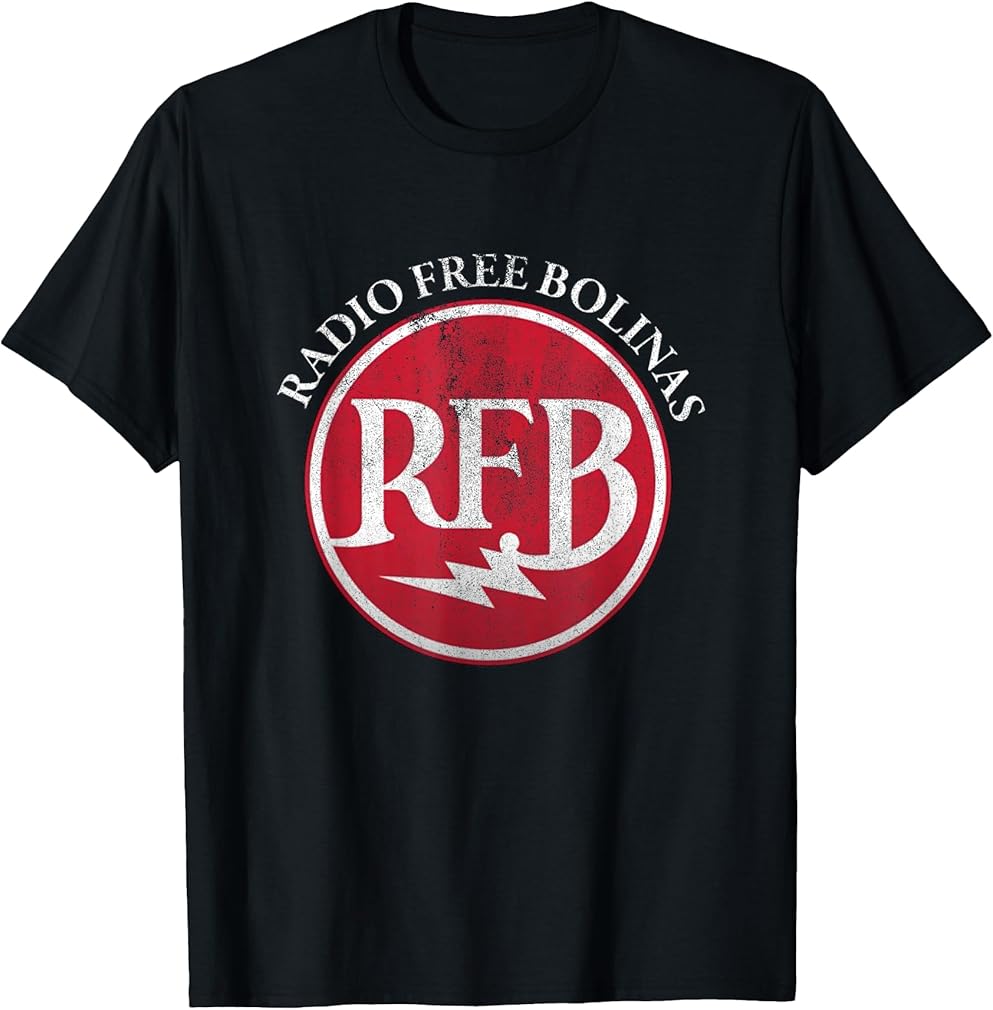 Radio Free Bolinas Vintage Marin County T-Shirt