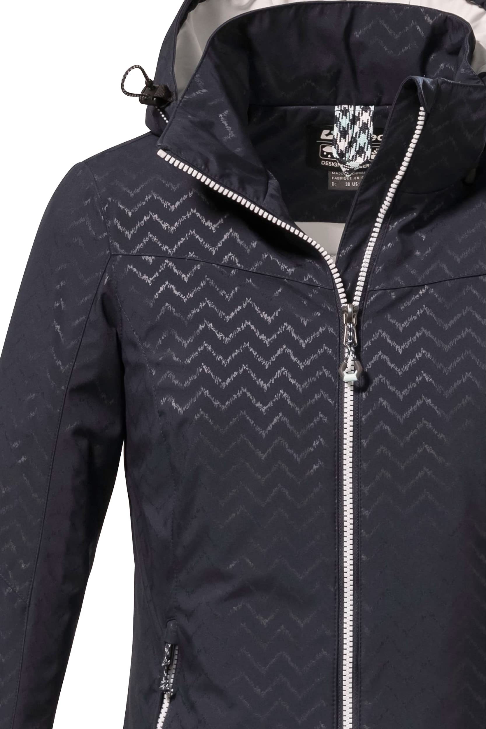 Killtec Kos 176 Wmn Sftshll Jckt Giubbotto softshell con cappuccio staccabile con zip Donna