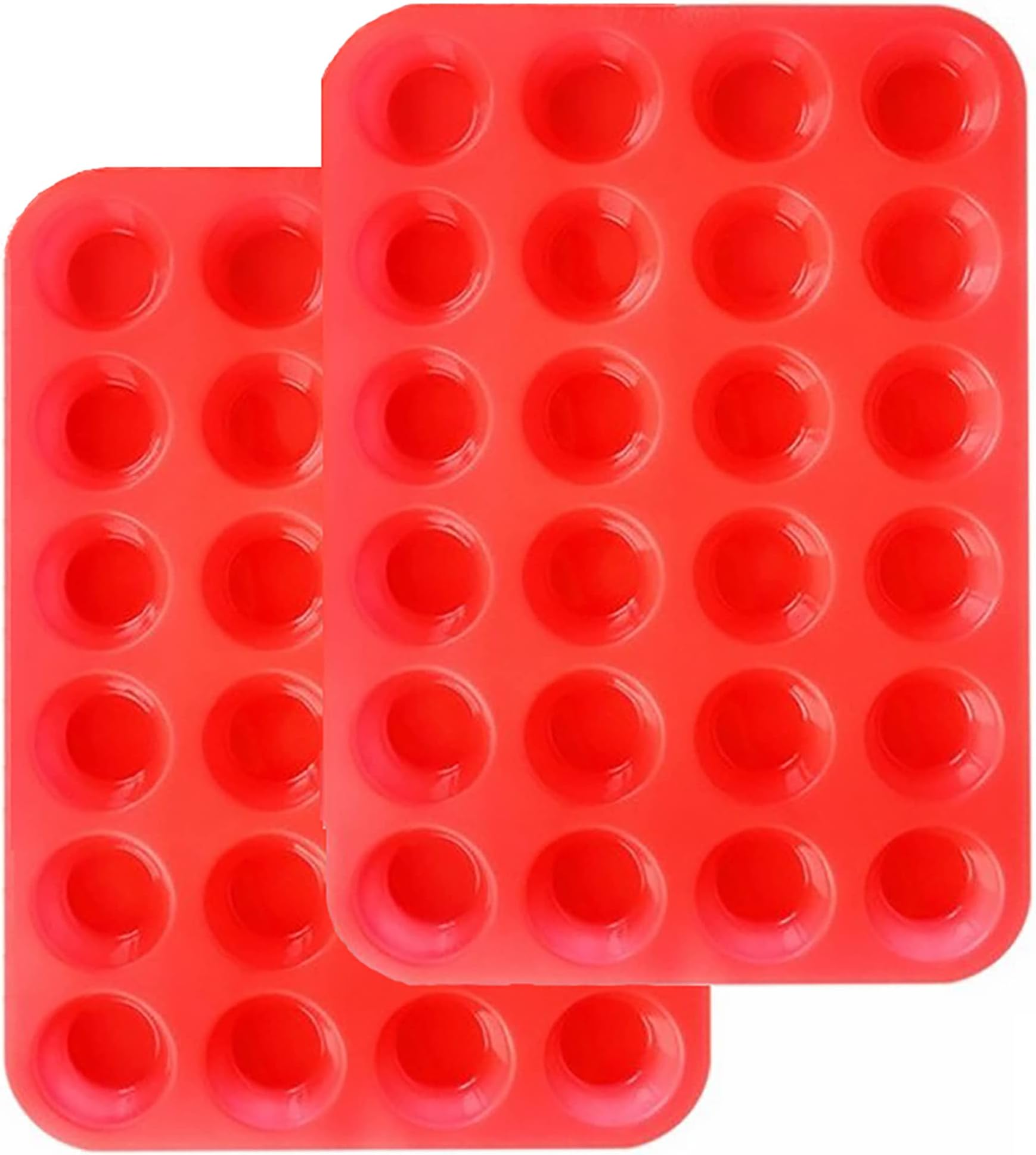 Non-Sticky Silicone Muffin Pan 2PCS