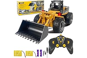 Huina RC Toy Truck Construction Vehicle Front Bulldozer Loader