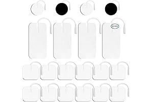 20PCS Tens Unit Electrode Pads: Small Essentials for Big Relief