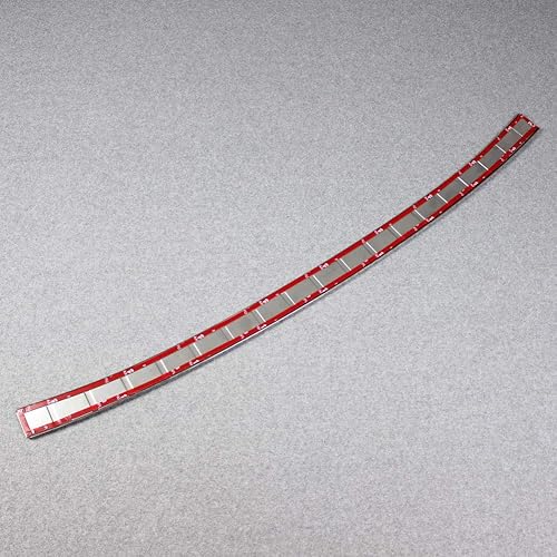 Miniatura 5 de Rqing Para Volvo XC90 2016 2017 2018 2019 2020 2021 2022 2023 Cubierta de placa de protección de parachoques trasero de acero inoxidable (mate)