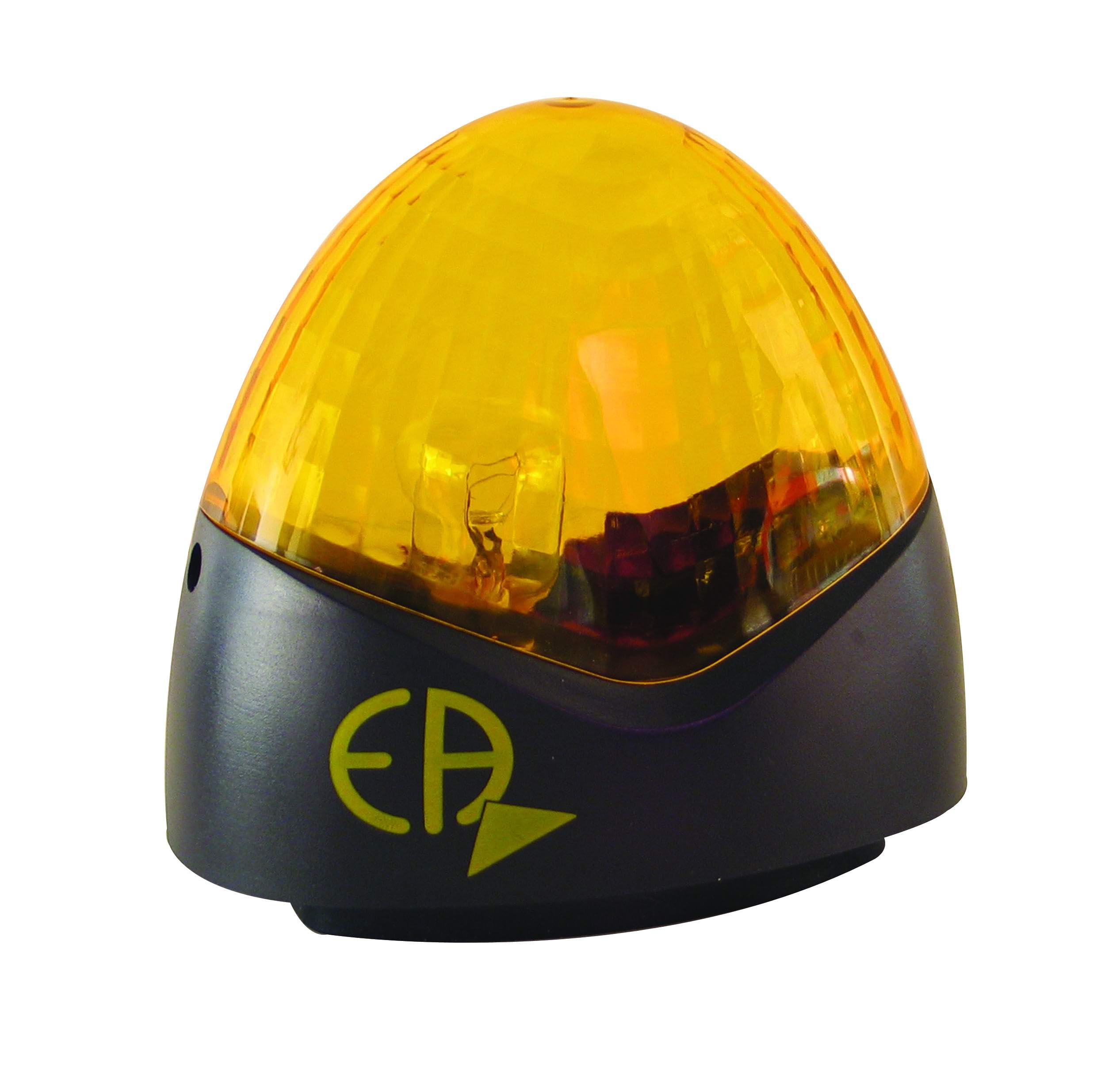 FCEA - Luce di segnalazione lampeggiante, arancione 230 V, segnalatore luminoso portale