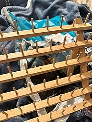 Amazon.com: Dritz, 1 pc Wooden Thread Rack, Smooth Wood