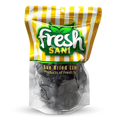 Limón fresco secado al sol, té de limón, limas negras, fruta deshidratada, cítricos ácidos y refrescantes, sin azúcar, veganas y kosher, limas secas