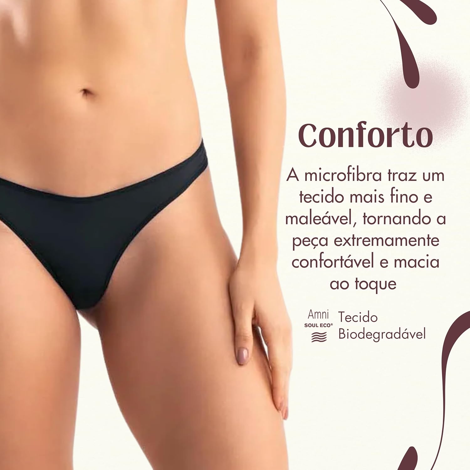 Calcinha Fio Dental Confortável Não Marca Anatômica Poliamida She By Mash Lingerie em promoção! Veja a oferta e mais achadinhos de Moda íntima 4 Hoje é o melhor dia para comprar Calcinha Fio Dental Confortável Não Marca Anatômica Poliamida She By Mash Lingerie com aquele preço maroto! Promoção! Aproveite a oferta! 4