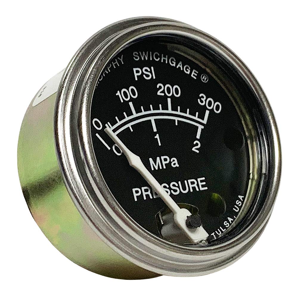 Murphy by Enovation Controls 20BPG-300 B-Series Pressure Murphygage (05703164)