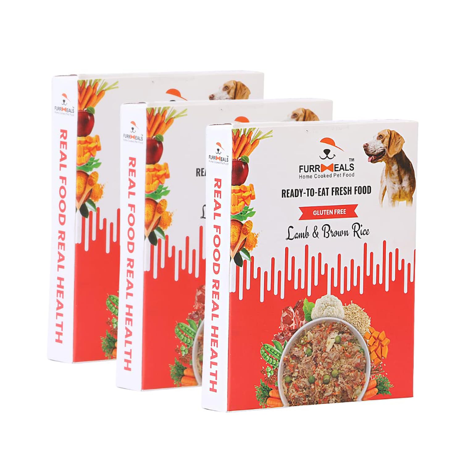 FurrMeals Wet Dog Food | Lamb and Brown Rice | Pack of 3 x 200g | All Breed | Gluten Free | Prserevative Free | Ready-to-Eat Fresh Dog Food (B09QCY8QKW) Amazon Price History, Amazon Price Tracker