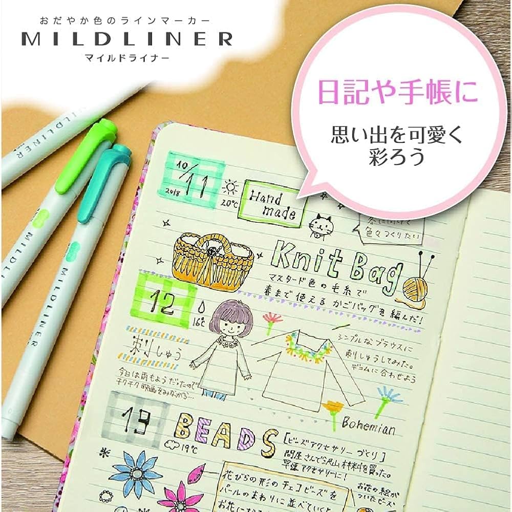 Amazon.co.jp: ゼブラ 蛍光ペン マイルドライナー 35色 WKT7