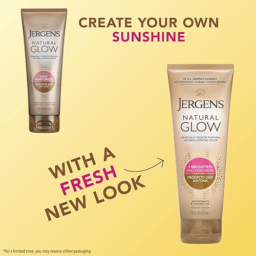 Miniatura 2 de De Jergens, humectante brillante diario de medio bronceado, 7.5 onzas, el envase puede variar.