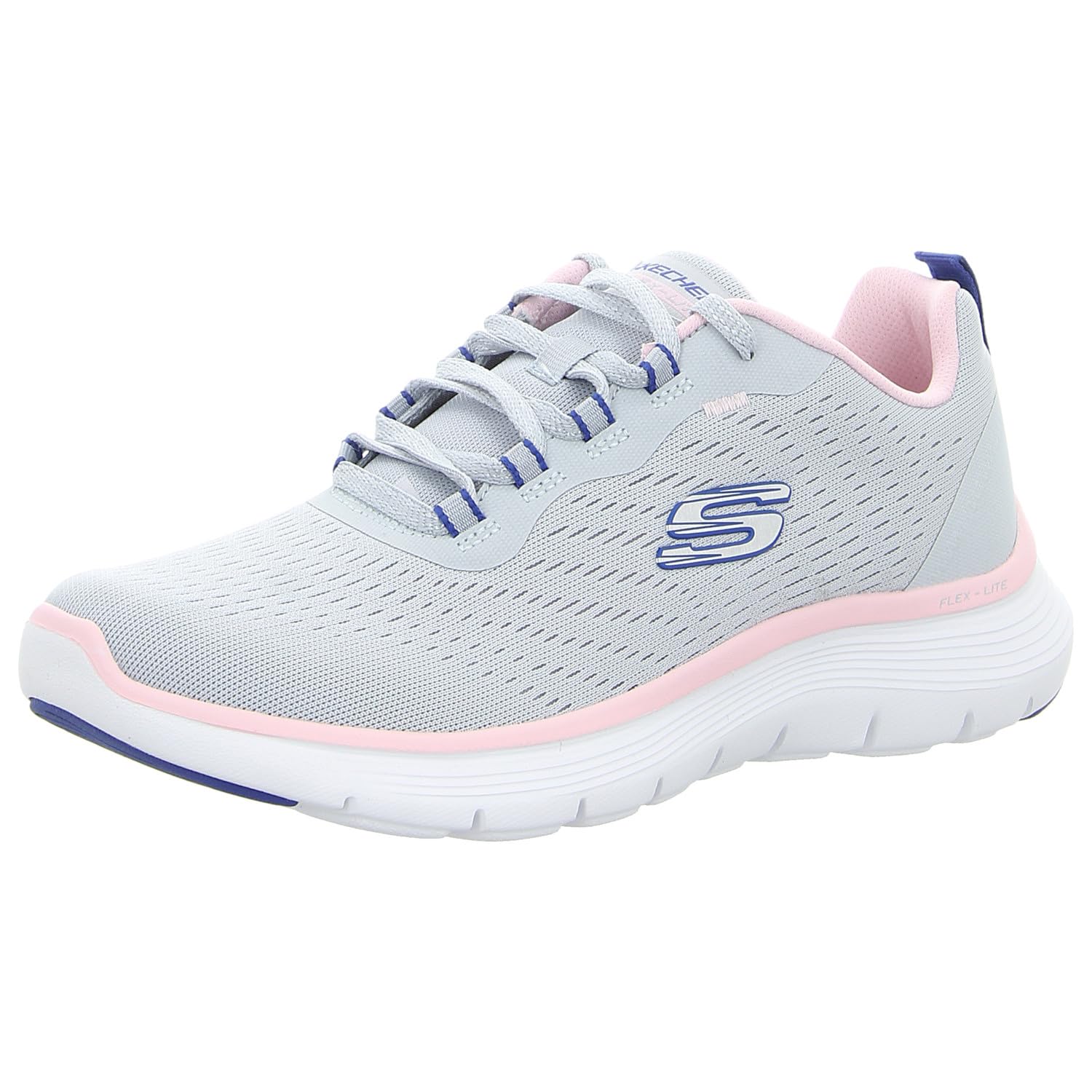 Skechers FLEX APPEAL 5.0, Women's Sneaker, Gray, 6.5 UK