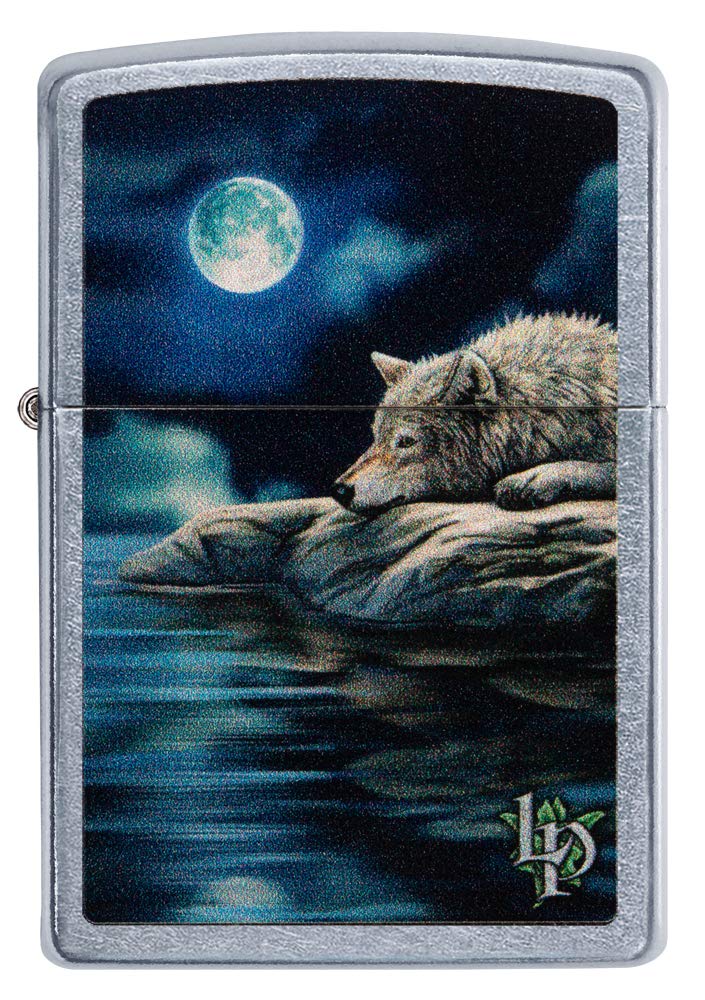 Zippo Black Lisa Parker Wolves