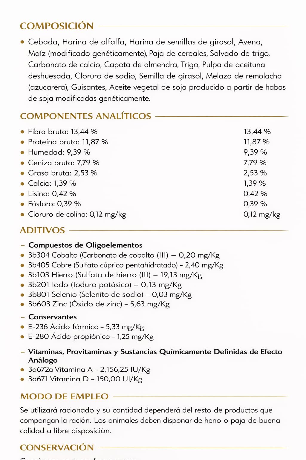 Crianza & Desarrollo Pienso Premium para Potros, Granulado, 35 kg, Pack 30 Unidades