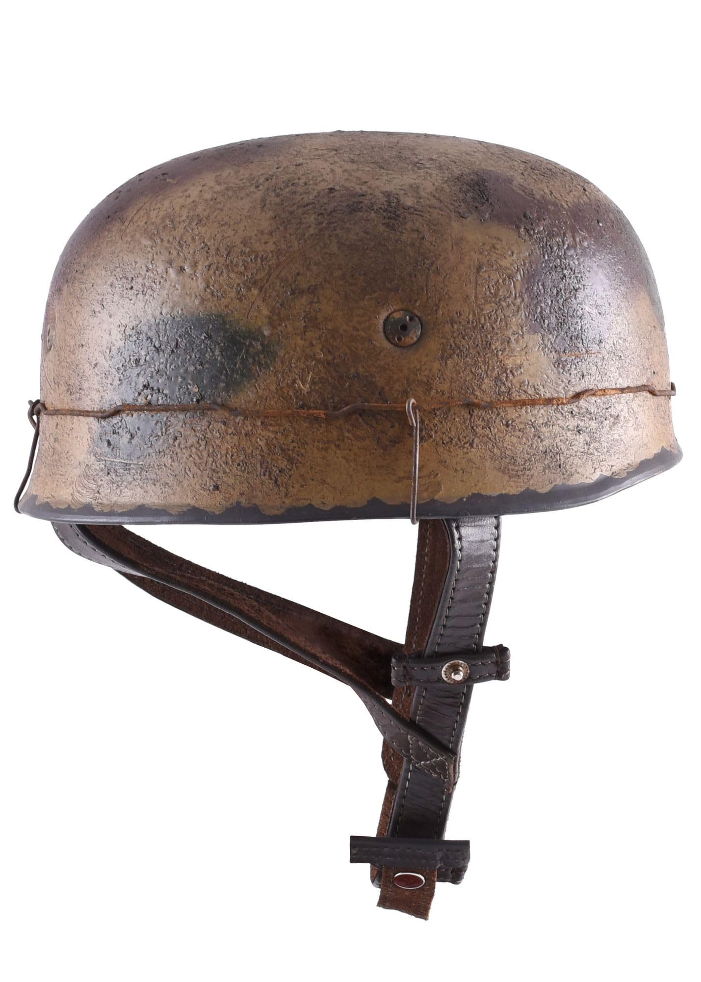 Battle Merchant M38 Casque de parachutiste allemand avec finition camouflage