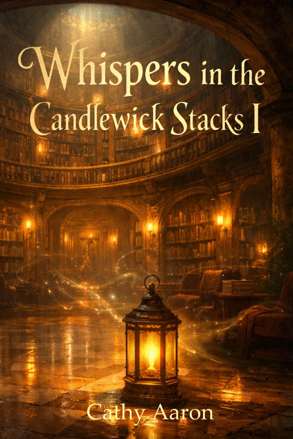 Whispers in the Candlewick Stacks: A Haunted Library Cozy Paranormal Romance: 1