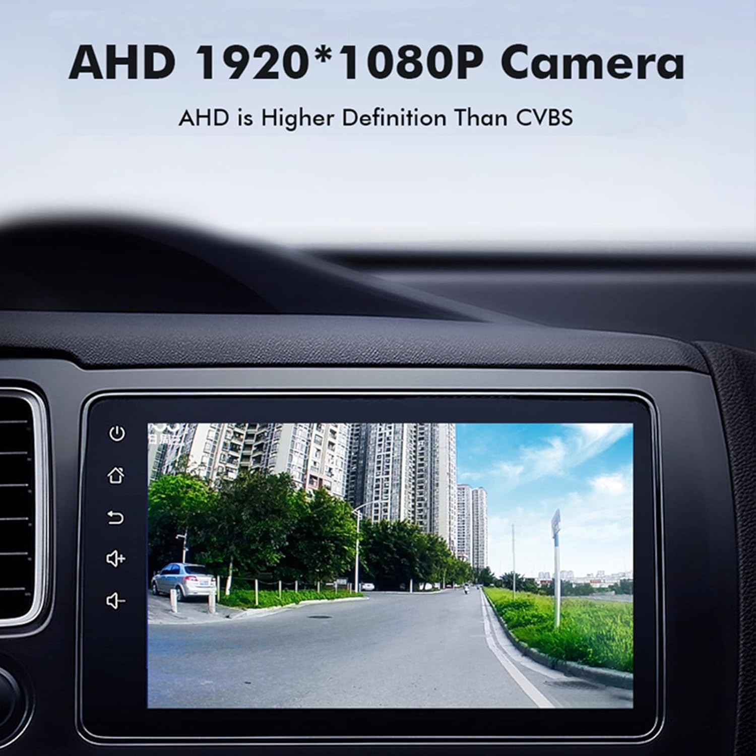 Rear View Camera, w/Tailgate Handle, Compatible with 2005-2014 Ford F150, 2008-2016 F250 F350 F450 F550 Super Duty, 2007-2010 Explorer, AHD 1080P Wide Angle Backup Camera Kit w/Key Hole