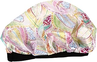 FRCOLOR Turbantes Largos Forrados De Cetim Para Touca De Dormir Para Cabelos Cacheados Gorro De Cetim Para Turbantes De Cabelo Macio Para Touca De Dormir Toucas De Banho