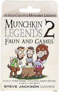 Steve Jackson Games Munchkin Legends 2 Faun and Games Card Game