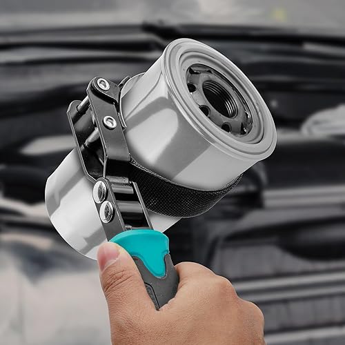 Miniatura 21 de DURATECH Llave giratoria extra pequeña para filtro de aceite, herramienta de extracción de filtro de aceite, se adapta a filtros de 2-3/8 a 2-11/16