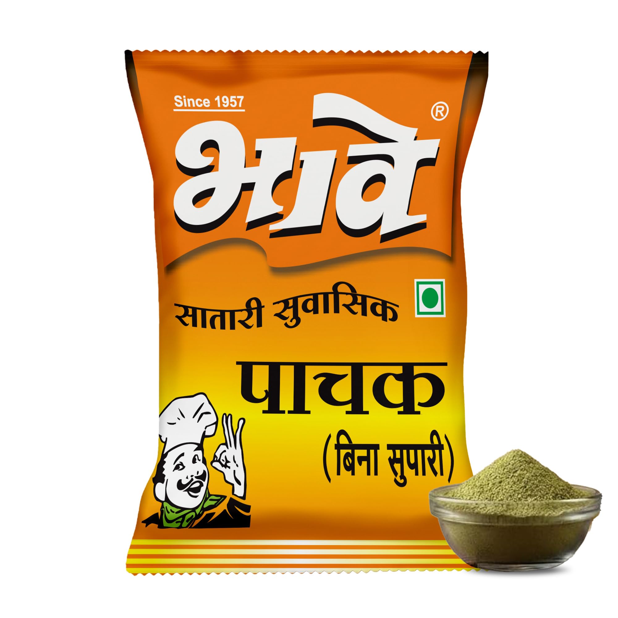 Bhave Pachak Badishep 400gm (4 X 100gm) | Perfect After-Meal Refresher | Mukhwas | Blend Of Powdered Badisaunf (Fennel Seeds) & Natural Ingredients like Nutmeg (Jayfal), Cloves (Lavang) & Liquorice (Jeshthmad) | No Artificial Flavours,Colors or Preservatives | Satara Special Suvasik Mukhwas | Mouth Freshners-image-17