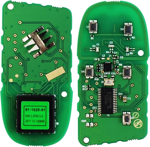 Miniatura 3 de Control remoto de entrada sin llave M3M-40821302 434MHz 4 botones de repuesto para Dodge Challenger Charger 2019-2021
