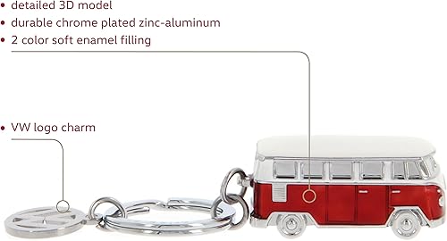 Miniatura 6 de BRISA VW Collection - Llavero Volkswagen Bus T1 modelo 3D Azul  Patchwork talla única