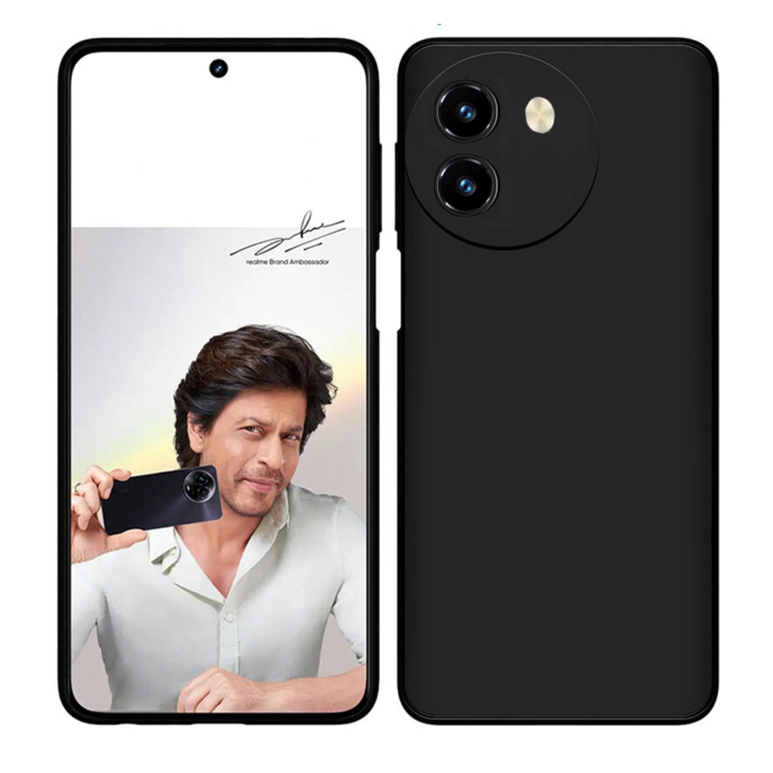 Spazy Case® Vivo T3x 5G Back Cover | Soft Silicone Slim Back Case Cover for Vivo T3x 5G - Black (B0CZD5NKX2) Amazon Price History, Amazon Price Tracker