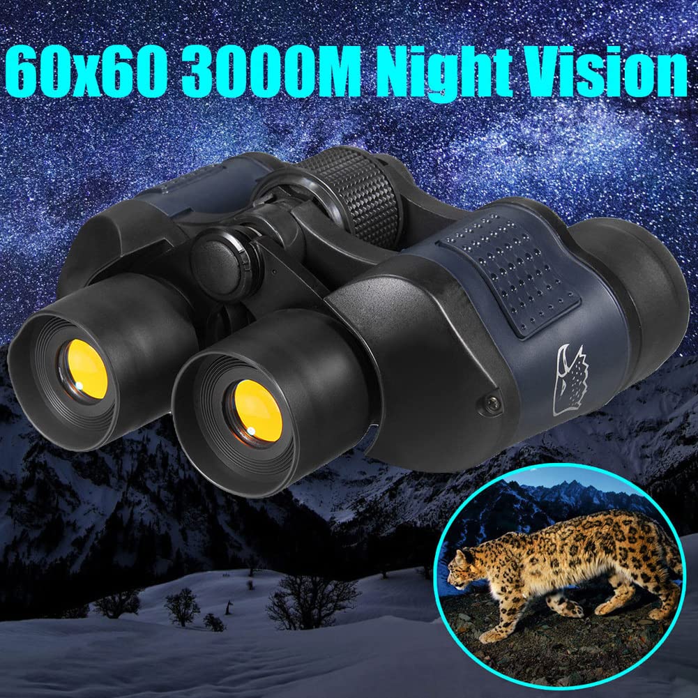 Binocolo 7x50 Con Visione Notturna E Rivestimento Rosso – Per Attività Outdoor, Caccia, Concerti E Birdwatching