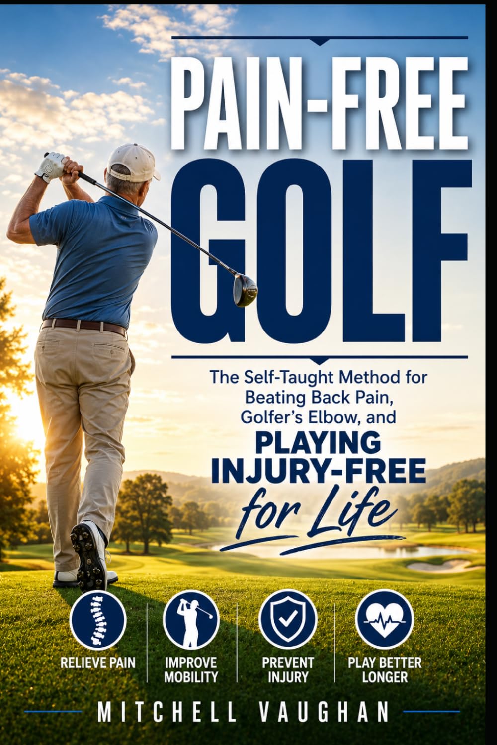 Pain-Free Golf: The Self-Taught Method for Beating Back Pain, Golfer's Elbow, and Playing Injury-Free for Life (Why Golfers Live Longer)