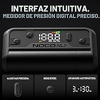 Vista 6 de NOCO Air AL5: Inflador de neumáticos ultrarrápido de 5A sin cables – Compresor de aire portátil con batería – Flujo de aire de 17 SLPM Infla de 0–40