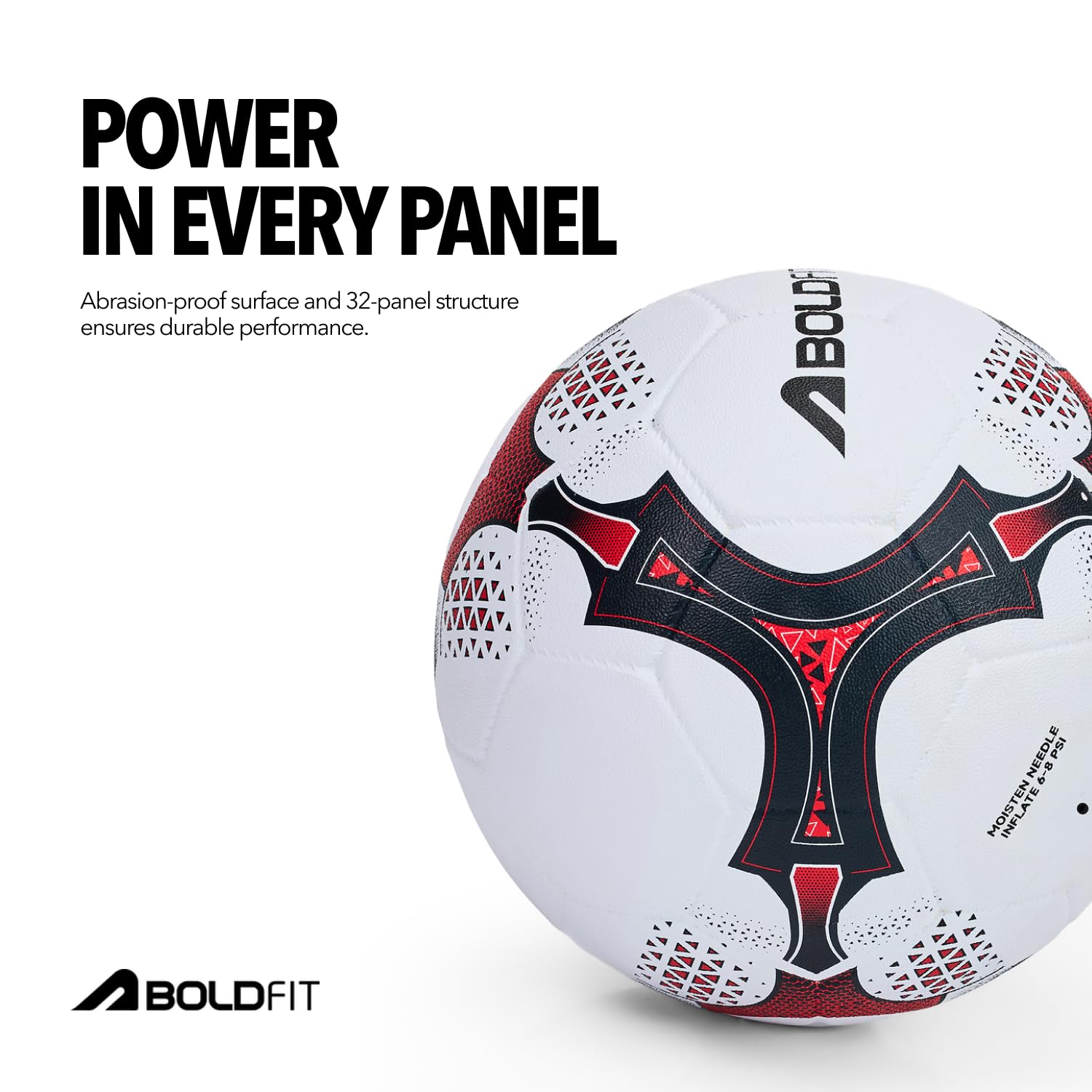 Boldfit Blaze Football Practise Foot Ball Training Match Football Size 5 Original for All Ages Group Rubber Moulded Standard Sports Foot Ball for Ground, Grass, Turf, Outdoor Waterproof 2