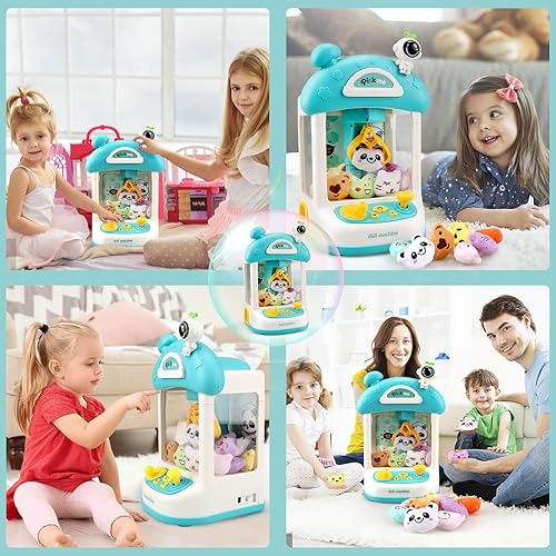 Miniatura 6 de Mini máquina de garras para niños de 3, 4, 5, 6, 7, 8 años, máquina de garras para niños, juguetes para niñas de 6 a 8 años, juguetes para niñas,