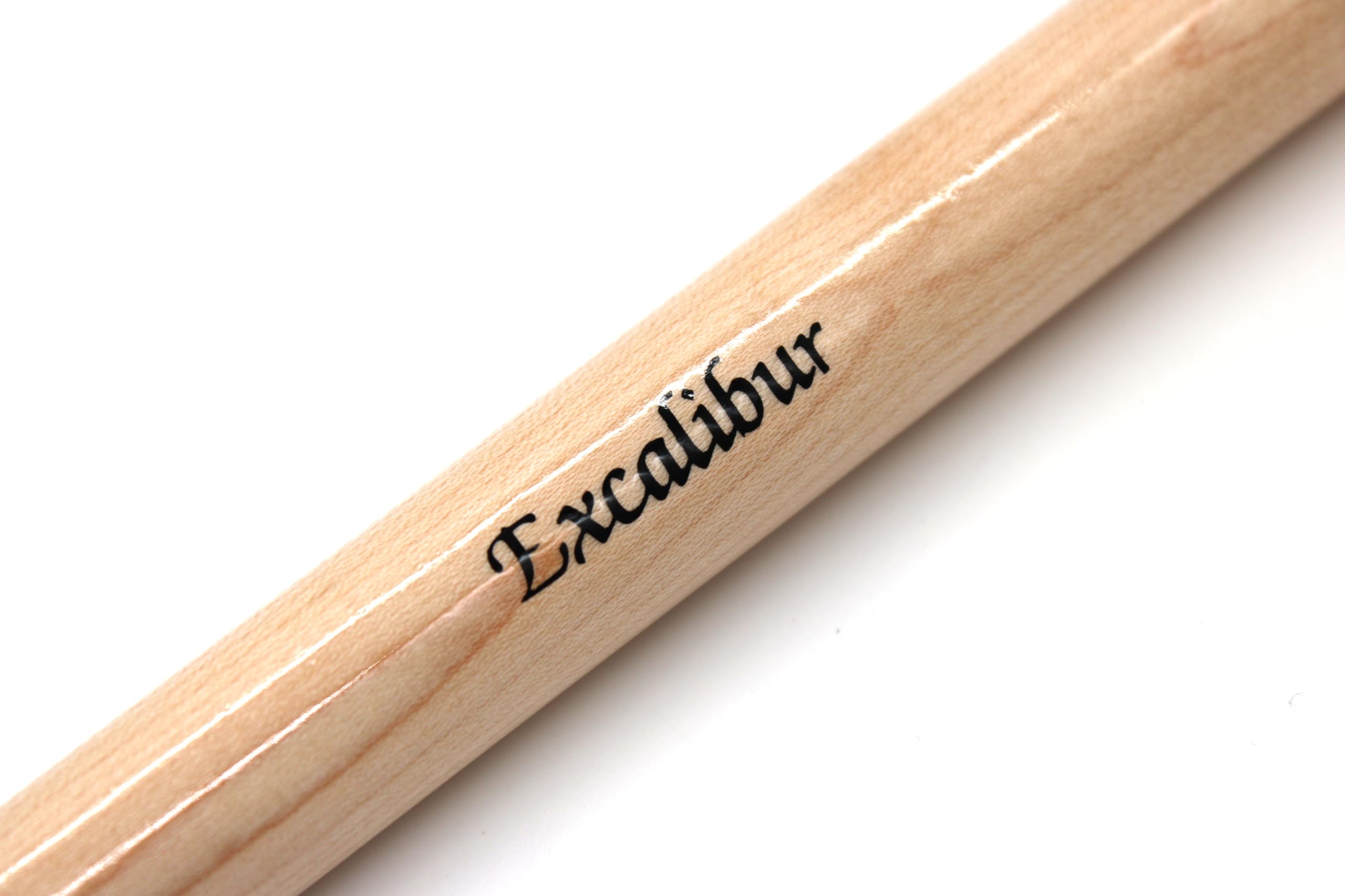 2X Billard Pool Queue Cue Kö Excalibur einteilig, Ahornholz, Braun, 102cm - 145cm, 12mm Schraubleder
