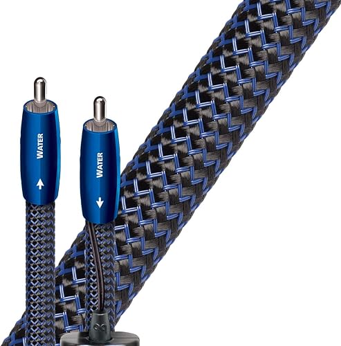 AudioQuest - Cables de interconexión de audio analógico RCA a RCA (2.5ft)