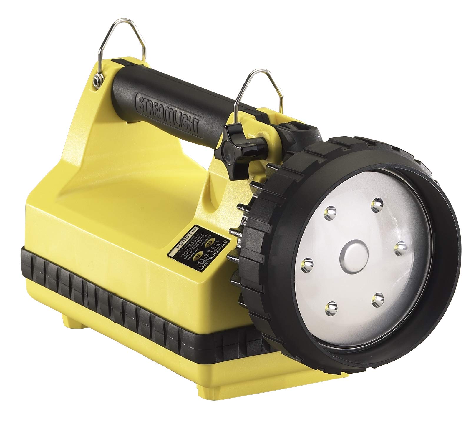 Streamlight 44946 Super Siege 1100-Lumens Lanterne Rechargeable pour l'Extérieur et le Camping, avec Prise AC internationale, Jaune