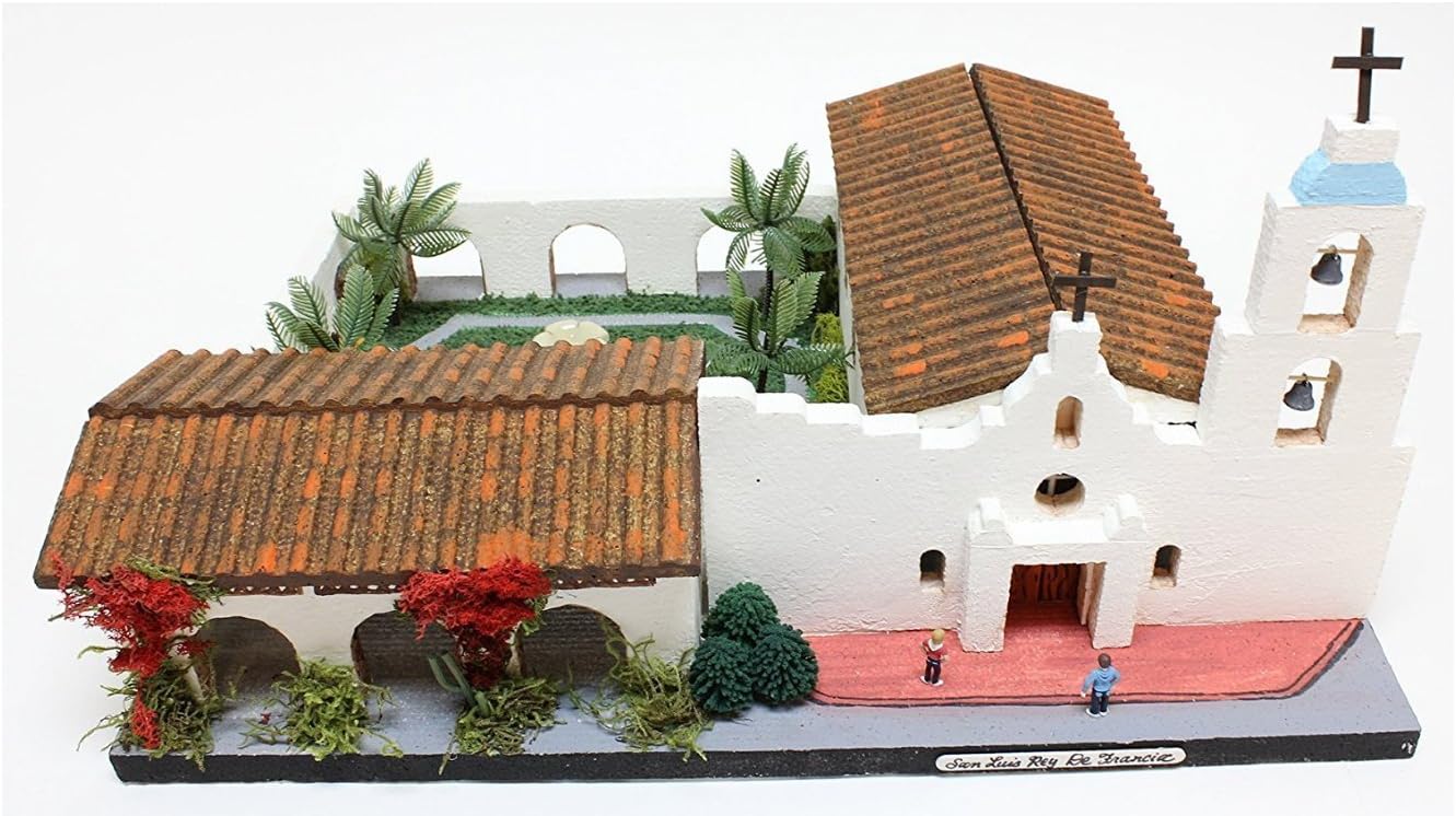 California Mission Model Kit SAN LUIS REY DE FRANCIA