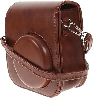 PartyKindom Bolsa De Proteção Para Câmera Bolsa De Couro Pu Bolsa Para Câmera Instantânea Bolsa De Ombro Pequena Bolsa Para Câmera Bolsa De Couro Pu Bolsa De Transporte Para Câmera