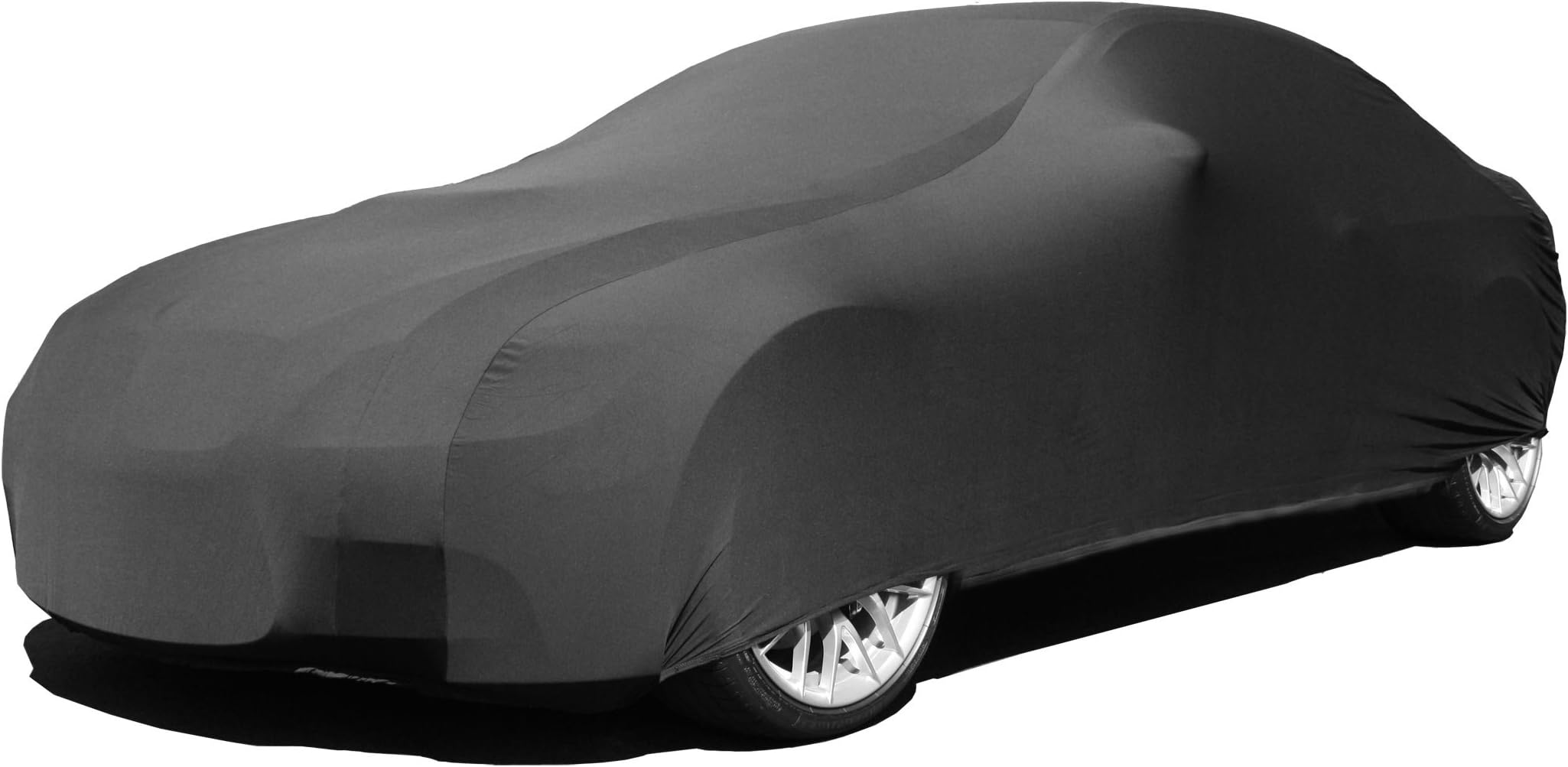 Car Covers Scratch Resistant Indoor Car Cover with Warranty Compatible with Porsche 1975-1989 911 Turbo (Type 930) - Black Satin Ultra Soft Material Car Cover Car Accessories
