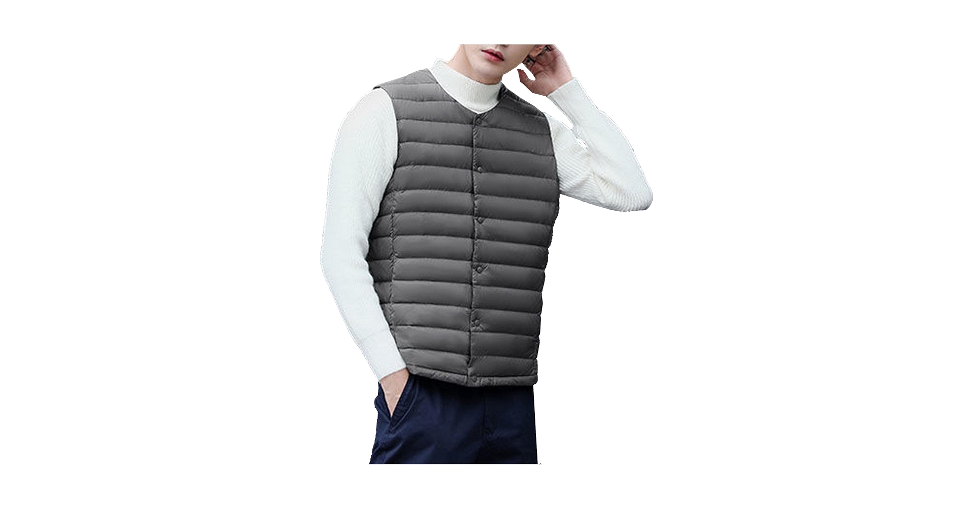 VOLUME NECK DOWN VEST ネイビー M WALKER DOWN VEST SASHIKO | Visvim Official North American