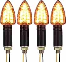 Frecce LED Moto E24 Omologate KEMIMOTO | 2 Pezzi, 12V, IP67 Impermeabili, Con 36 LED Ambra - Foto 10