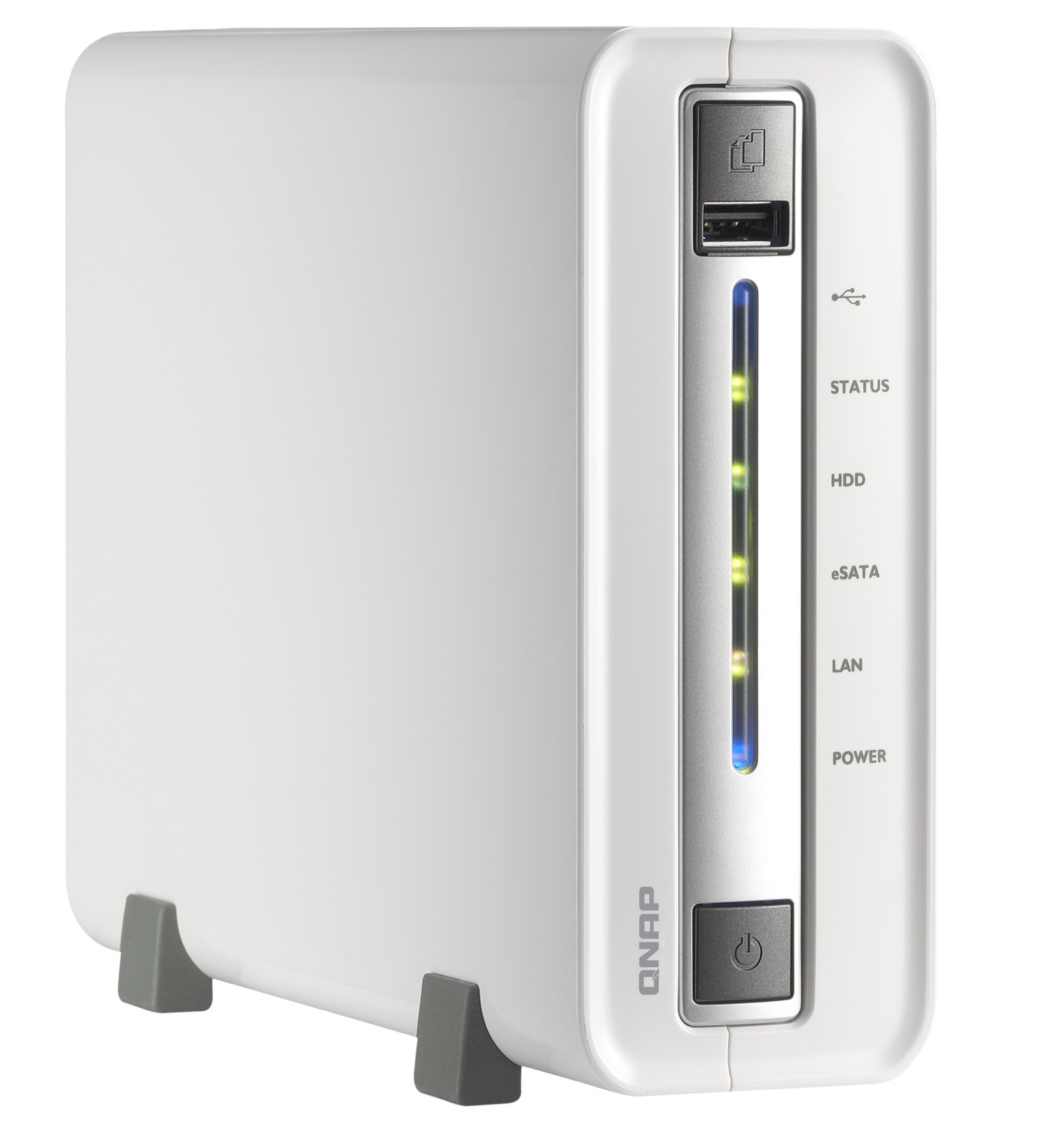 QNAP TS-112 Turbo NAS - Servidor NAS, Plateado