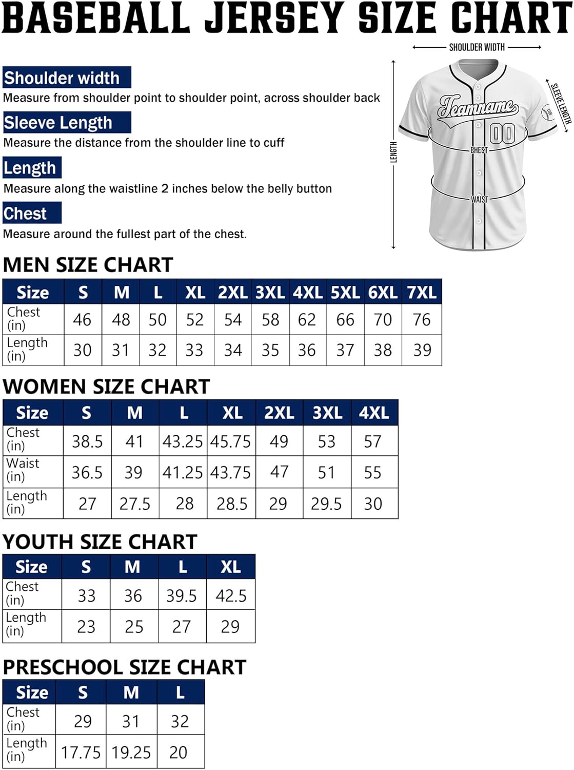 Custom Baseball Jersey – Personalized Name, Number & Logo, Customizable Baseball Jersey Holiday for Men, Women, Youth, Kids - Image 6